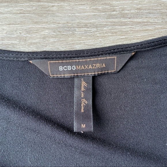 Bcbgmaxazria Beaded  Crowl Neck Dress - Picture 6 of 16